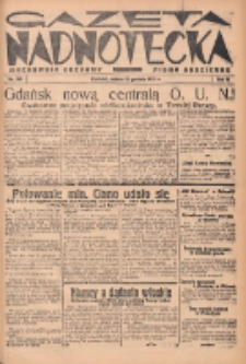 Gazeta Nadnotecka (Orędownik Kresowy): pismo codzienne 1938.12.24 R.18 Nr294