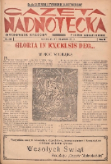Gazeta Nadnotecka (Orędownik Kresowy): pismo codzienne 1938.12.25 R.18 Nr295