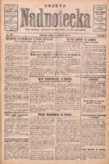 Gazeta Nadnotecka: pismo narodowe poświęcone sprawie polskiej na ziemi nadnoteckiej 1931.08.14 R.11 Nr186