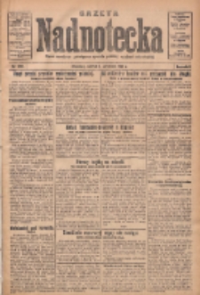 Gazeta Nadnotecka: pismo narodowe poświęcone sprawie polskiej na ziemi nadnoteckiej 1931.09.01 R.11 Nr200