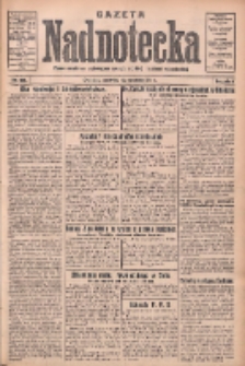 Gazeta Nadnotecka: pismo narodowe poświęcone sprawie polskiej na ziemi nadnoteckiej 1931.09.10 R.11 Nr208