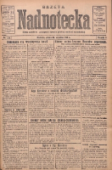 Gazeta Nadnotecka: pismo narodowe poświęcone sprawie polskiej na ziemi nadnoteckiej 1931.09.26 R.11 Nr222
