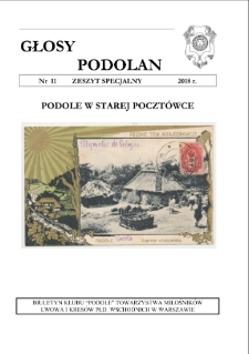 Głosy Podolan - Wydanie specjalne nr 11 - Podole w starej poczt&oacute;wce