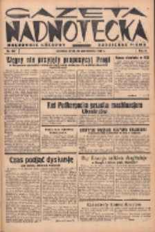 Gazeta Nadnotecka (Orędownik Kresowy): pismo codzienne 1938.10.26 R.18 Nr247