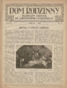Dom Rodzinny : bezpłatny dodatek do "Przewodnika Katolickiego" 1922 kwiecień R.9 Nr2