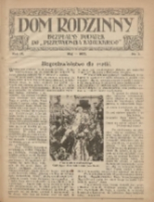 Dom Rodzinny : bezpłatny dodatek do "Przewodnika Katolickiego" 1922 maj R.9 Nr3