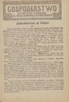 Gospodarstwo : bezpłatny dodatek do Przewodnika Katolickiego 1927.06.26 Nr13
