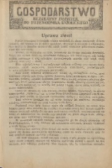 Gospodarstwo : bezpłatny dodatek do Przewodnika Katolickiego 1927.11.28 Nr24