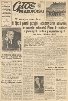 Głos Wielkopolski. 1954.03.17 R.10 nr65 Wyd.AB