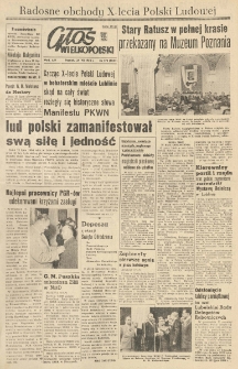 Głos Wielkopolski. 1954.07.24 R.10 nr175 Wyd.AB