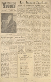 Nowy Świat. Tygodniowy dodatek Głosu Wielkopolskiego. 1954.01.03 R.5 nr1