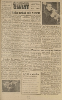 Nowy Świat. Tygodniowy dodatek Głosu Wielkopolskiego. 1954.01.10 R.5 nr2