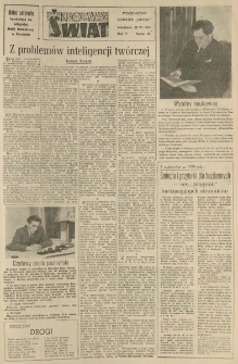 Nowy Świat. Tygodniowy dodatek Głosu Wielkopolskiego. 1954.11.28 R.5 nr45