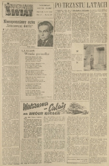 Nowy Świat. Tygodniowy dodatek Głosu Wielkopolskiego. 1954.12.12 R.5 nr47