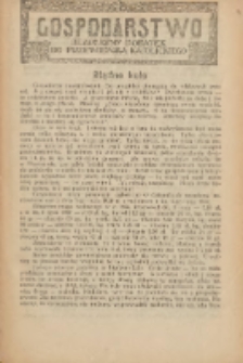 Gospodarstwo : bezpłatny dodatek do Przewodnika Katolickiego 1928.02.12 Nr4