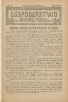 Gospodarstwo : bezpłatny dodatek do Przewodnika Katolickiego 1928.02.26 Nr5