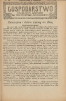Gospodarstwo : bezpłatny dodatek do Przewodnika Katolickiego 1928.11.04 Nr23