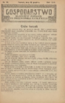 Gospodarstwo : bezpłatny dodatek do Przewodnika Katolickiego 1928.12.16 Nr26