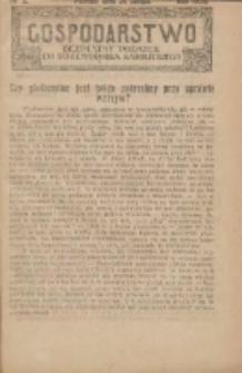 Gospodarstwo : bezpłatny dodatek do Przewodnika Katolickiego 1929.02.24 Nr3