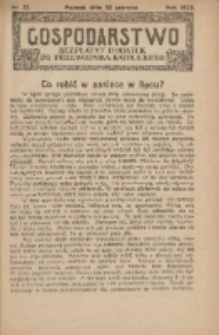 Gospodarstwo : bezpłatny dodatek do Przewodnika Katolickiego 1929.06.30 Nr12