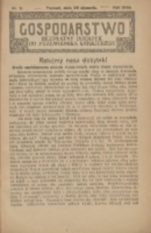 Gospodarstwo : bezpłatny dodatek do Przewodnika Katolickiego 1930.01.26 Nr2