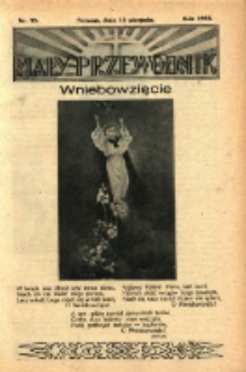Mały Przewodnik 1933.08.13 Nr33
