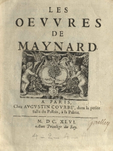 Les oeuvres de Maynard [...]