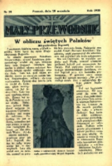 Mały Przewodnik 1938.09.18 Nr38