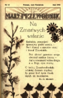 Mały Przewodnik 1939.04.09 Nr15