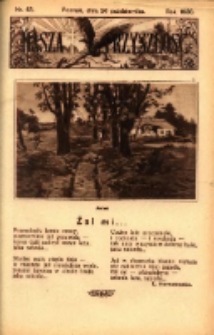 Nasza Przyszłość 1930.10.26 nr43