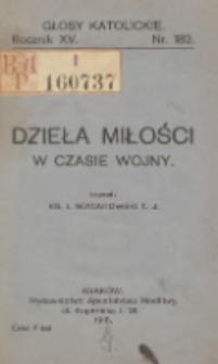Dzieła miłości w czasie wojny