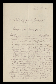 Listy do Celestyny Działyńskiej w sprawach publicznych i prywatnych 1820-1883. Cz. 1