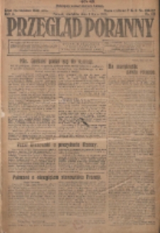 Przegląd Poranny: pismo niezależne i bezpartyjne 1923.07.01 R.3 Nr178