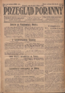 Przegląd Poranny: pismo niezależne i bezpartyjne 1923.07.03 R.3 Nr180