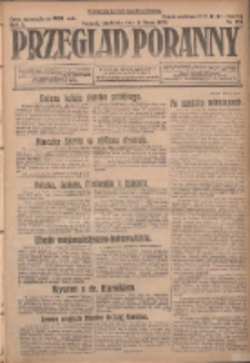 Przegląd Poranny: pismo niezależne i bezpartyjne 1923.07.08 R.3 Nr185