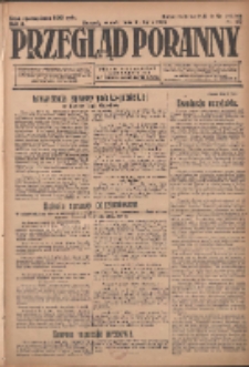 Przegląd Poranny: pismo niezależne i bezpartyjne 1923.07.10 R.3 Nr187