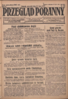 Przegląd Poranny: pismo niezależne i bezpartyjne 1923.07.12 R.3 Nr189