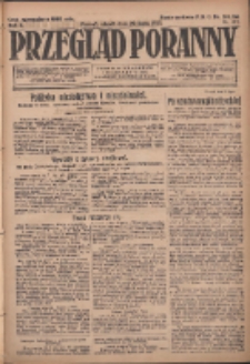 Przegląd Poranny: pismo niezależne i bezpartyjne 1923.07.20 R.3 Nr197
