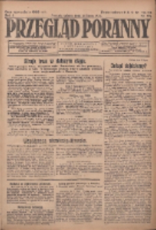 Przegląd Poranny: pismo niezależne i bezpartyjne 1923.07.21 R.3 Nr198