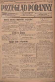 Przegląd Poranny: pismo niezależne i bezpartyjne 1923.07.23 R.3 Nr200