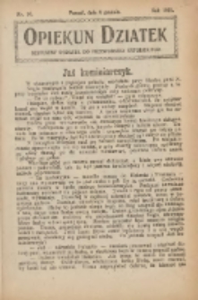 Opiekun Dziatek : bezpłatny dodatek do Przewodnika Katolickiego 1921.12.04 Nr14