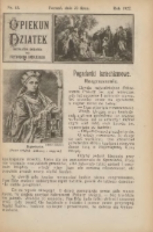 Opiekun Dziatek : bezpłatny dodatek do Przewodnika Katolickiego 1922.07.23 Nr13