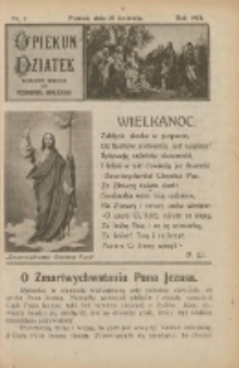 Opiekun Dziatek : bezpłatny dodatek do Przewodnika Katolickiego 1924.04.20 Nr2