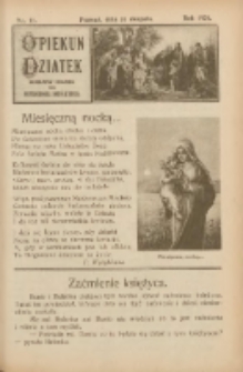 Opiekun Dziatek : bezpłatny dodatek do Przewodnika Katolickiego 1924.08.24 Nr11