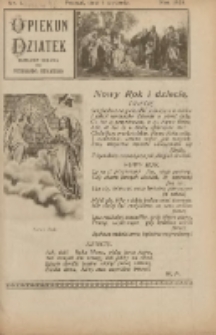 Opiekun Dziatek : bezpłatny dodatek do Przewodnika Katolickiego 1925.01.04 Nr1