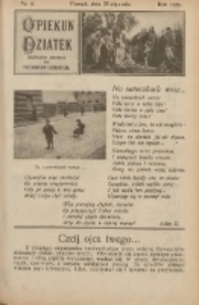 Opiekun Dziatek : bezpłatny dodatek do Przewodnika Katolickiego 1925.01.25 Nr4