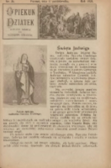 Opiekun Dziatek : bezpłatny dodatek do Przewodnika Katolickiego 1925.10.11 Nr36