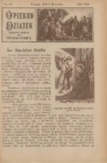 Opiekun Dziatek : bezpłatny dodatek do Przewodnika Katolickiego 1925.11.08 Nr40