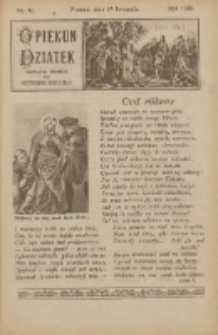 Opiekun Dziatek : bezpłatny dodatek do Przewodnika Katolickiego 1925.11.15 Nr41