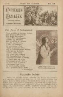 Opiekun Dziatek : bezpłatny dodatek do Przewodnika Katolickiego 1925.12.13 Nr44